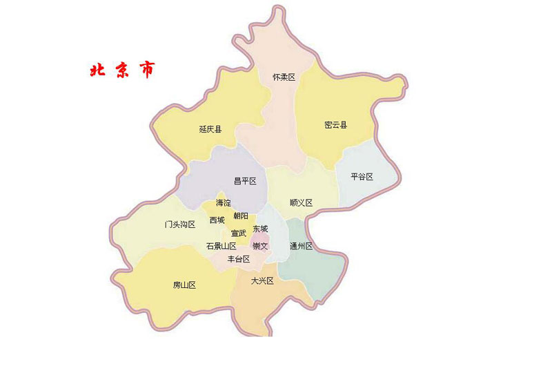 北京地图