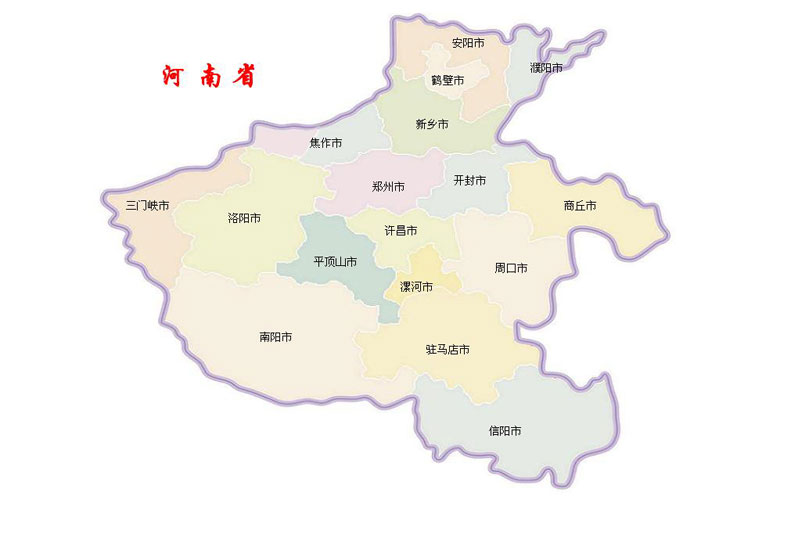 河南地图