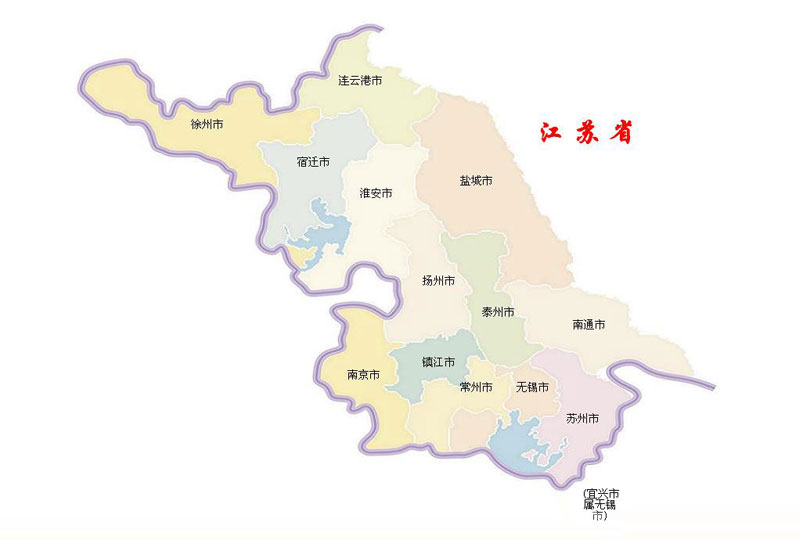 江苏地图